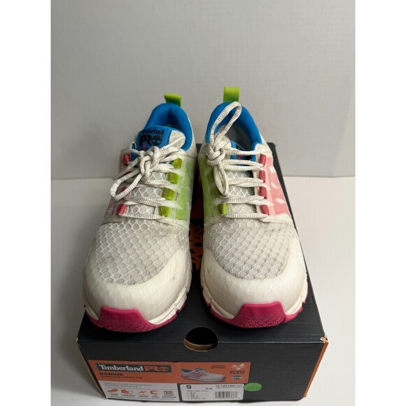 .6052 Timberland Pro White/Pink Hover Spring US-9 Womens - Picture 3 of 5